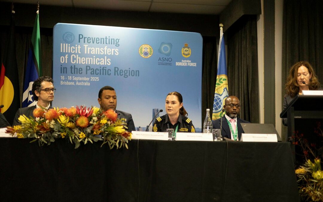 Pacific Customs Officers Boost Chemical Security Skills