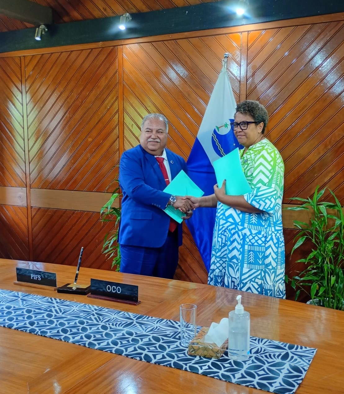 OCO Secretariat and Pacific Islands Forum Secretariat Sign Memorandum of Agreement to Strengthen Regional Cooperation